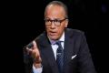 Lester Holt moderating the first Trump-Clinton debate - Sakshi Post