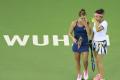 The third seeds lost 1-6 4-6 to the fifth seeded US-Czech pair of Mattek-Sands and Safarova in the finals of the USD 2,589,000 tournament that lasted a little over an hour - Sakshi Post