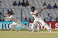 India took an overall lead of 339 runs over New Zealand with two wickets in hand. - Sakshi Post