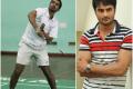 Badminton champion Pullela Gopichand (left) and actor Sudheer Babu (right) - Sakshi Post