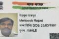 Fake Aadhar Card of Mehmood Akhtar - Sakshi Post