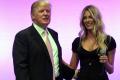 Donald Trump with Jennifer Hawkins - Sakshi Post