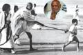 Kanu Ramdas Gandhi - the little boy holding Gandhi’s stick during Dandi March - Sakshi Post