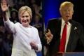 Hillary Clinton and  Donald Trump - Sakshi Post