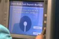 A Cash Deposit Machine of the State Bank of India - Sakshi Post