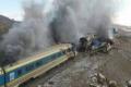 A passenger train rammed into the back of an intercity express - Sakshi Post