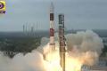 TV grab of the rocket launch - Sakshi Post