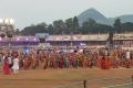 A record 6,117 dancers came together to present the Kuchipudi dance recital at the IGMC Stadium, on Sunday, while the event was promptly acknowledged by Guinness Book of World Records. - Sakshi Post