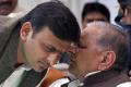 Samajwadi Party patriarch Mulayam Singh met Zaidi on Monday while Akhilesh Yadav’s close confidant Ram Gopal Yadav met him on Tuesday. Both staked their claim to the party’s election symbol - Sakshi Post