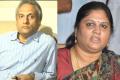 Araku MP Kothapalli Geetha and  her husband Paruchuri Ramakoteswara Rao(file pic) - Sakshi Post
