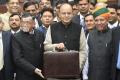 Finance Minister Jaitley and his team - Sakshi Post