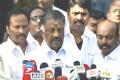 Chief Minister O Panneerselvam - Sakshi Post