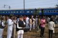 People gathered at the accident location - Sakshi Post