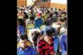 The detained youth at Moghal Function Hall - Sakshi Post