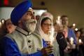 Sikhs holding a candle rally against hate crimes - Sakshi Post