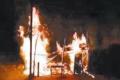 Tea stall burnt to ashes on Wednesday - Sakshi Post