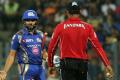 Rohit Sharma was fined 50 percent of his match fees for disputing the umpire’s decision - Sakshi Post