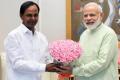 Telangana CM K. Chandrasekhar Rao meets Prime Minister Narendra Modi in New Delhi on Monday - Sakshi Post