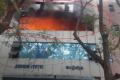 Fire mishap occurred in Andhra Jyothi office on Saturday - Sakshi Post