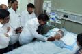 Telangana CM K. Chandrasekhar Rao called on R. Vidyasagar Rao a couple of days at hospital Continental in Hyderabad. - Sakshi Post