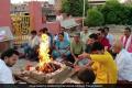 The astrologers organised a peace yagna to propitiate the stars and seek Yamuna’s blessings. - Sakshi Post