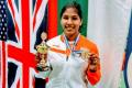 Bhavani Devi, on Saturday, became the first Indian to win a gold medal in an international fencing event. - Sakshi Post