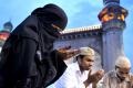 With the sighting of the new moon, Muslims began the fasting month by offering special prayers “namaz-e-taraveeh” at mosques on Saturday night. - Sakshi Post