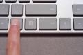 A hidden fingerprint sensor located between the Alt and Ctrl keys to make the typing hassle-free - Sakshi Post