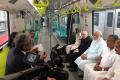 Prime Minister Narendra Modi aboard the Kochi Metro, on Saturday. - Sakshi Post