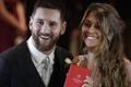 Messi with his wife&amp;amp;nbsp;Antonela Roccuzzo - Sakshi Post