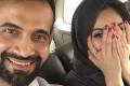 Irfan, who married the model from Jeddah, for the first time uploaded a selfie with his wife Safa Baig on Sunday. - Sakshi Post