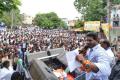 YS Jagan Mohan Reddy at a roadshow in Harijanapeta in Nandyal, on Thursday. - Sakshi Post