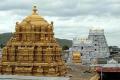 M. Ramalinga Raju handed over the offering to the priests and top officials of the shrine in the presence of Chief Minister N. Chandrababu Naidu - Sakshi Post