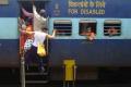 An unidentified youth, who washed his face at the washbasin and stood at the compartment’s door, accidentally slipped to death near a bridge crossing at Raghunathpalli. (Representational image) - Sakshi Post