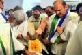 Party leaders YV Subba Reddy and K Parthasarathi at the inauguration of the party office - Sakshi Post