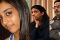 Aarushi, parents Nupur and Rajesh Talwar (file photos) - Sakshi Post