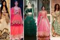 Ruffle lehenga skirts on the ramp by celebs - Sakshi Post