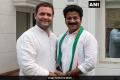 A. Revanth Reddy joining Congress in the presence of Rahul Gandhi in New Delhi on Tuesday - Sakshi Post