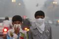 The National Capital Region on Tuesday saw its worst air quality and smog situation of the year -- even worse than a day after Diwali, as a yellow blanket of smog hung heavily in the sky - Sakshi Post