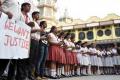 The incident triggered statewide protests with  people and school children taking to the street - Sakshi Post