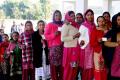 Voters queue up at a polling booth in the hill state of Himachal Pradesh&amp;amp;nbsp; - Sakshi Post