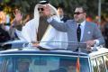 Moroccan King Mohammed VI and Qatari Emir Sheikh Tamim Bin Hamad Al Thani - Sakshi Post