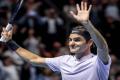 Second-seed Federer, 36, needed one hour and 31 minutes to defeat the American debutant 6-4, 7-6 (4) on Sunday - Sakshi Post