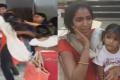 Srinivas Reddy beating his wife; Sangeetha with daughter outside husband’s house - Sakshi Post