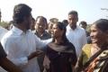 YS Jagan speaks to Bhargavi, daughter of party leader Krishnamachary, who was recently attacked by the TDP goons.&amp;amp;nbsp; - Sakshi Post