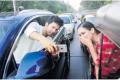 The selfie that got Varun Dhawan into trouble with the Mumbai police. - Sakshi Post