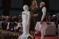 Robots welcome Ivanka Trump and PM Modi at GES summit - Sakshi Post