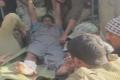 An injured Maoist being shifted to hospital&amp;amp;nbsp; - Sakshi Post