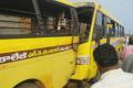 The buses that rammed into one another - Sakshi Post