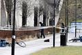 A man was killed and a woman injured in an explosion on Sunday outside a metro station in Stockholm - Sakshi Post